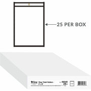 C-Line Stitched Vinyl Shop Ticket Holders, 1 Box