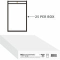 C-Line Stitched Vinyl Shop Ticket Holders, Clear, 25 / Box, CLI46058