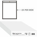 C-Line Stitched Vinyl Shop Ticket Holders, Clear, 25 / Box, CLI46114