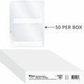 C-Line Ring Binder Photo Storage Pages, Clear, 50 / Box, CLI52564