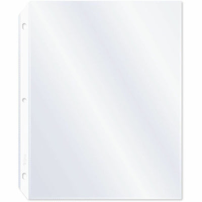 C-Line Poly Top-loading Sheet Protectors, Clear, 8 1/2" Width x 11" Length, 50 / Box, CLI61003