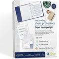 C-Line Poly Top-loading Sheet Protectors, Clear, 8 1/2" Width x 11" Length, 50 / Box, CLI61003