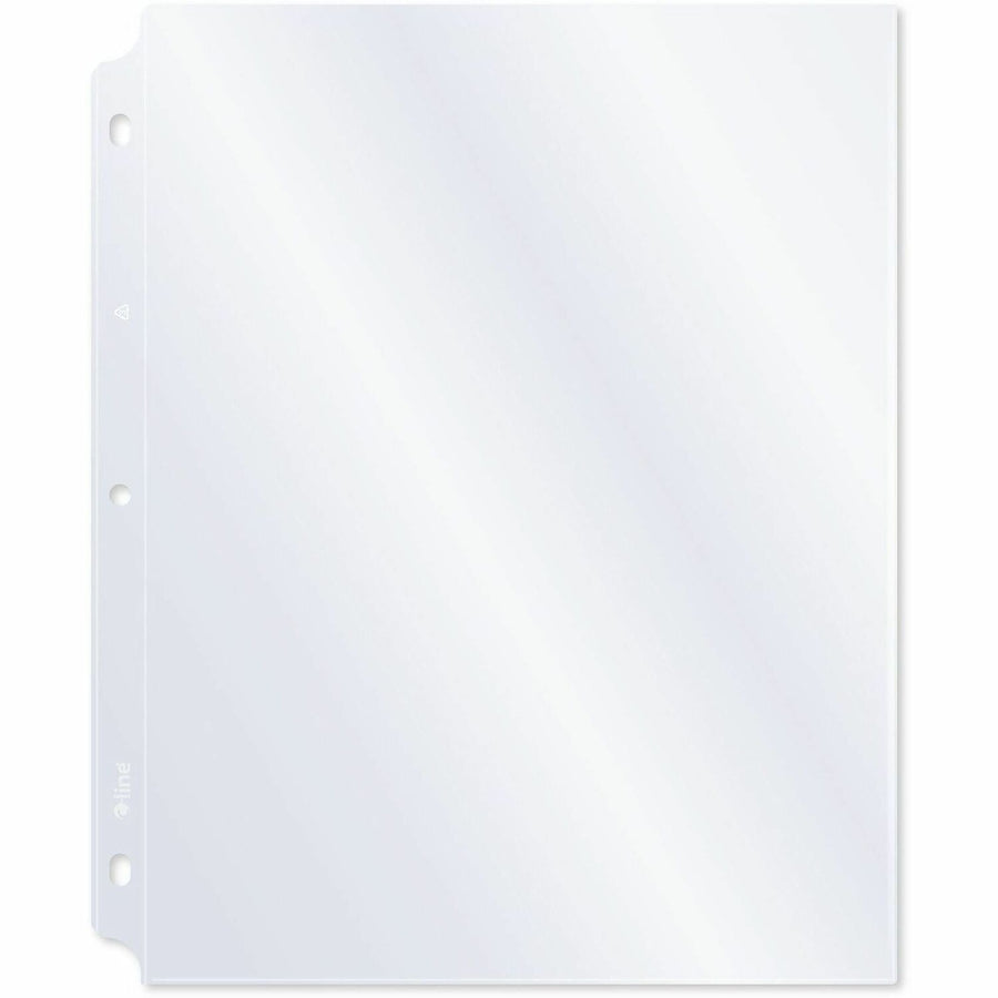 C-Line Vinyl Top Loading Sheet Protectors, 8.5" Width x 11" Length, Clear, Durable, 50 / Box, CLI61013