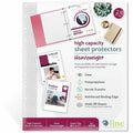 C-Line High-Capacity Top-Loading Sheet Protectors, Clear, 8 1/2" Width x 11" Length, 25 / Box, CLI62020
