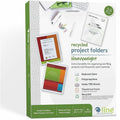C-Line 62127 Letter Recycled Project File, Clear, 8 1/2" Width x 11" Length, 25 / Box, CLI62127