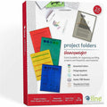C-Line Letter Project File, Assorted, 8 1/2" Width x 11" Length, 25 / Box, CLI62130