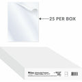 C-Line Letter Project File, Clear, 8 1/2" Width x 11" Length, 25 / Box, CLI62137