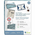 C-Line Cleer-Adheer Laminated Film Covers, Clear, 25 / Box, CLI65187