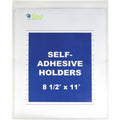 C-Line Letter Vinyl File Pocket, Clear, 8 1/2" Width x 11" Length, 50 / Box, CLI70911