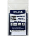 C-Line Magnetic Shelf/Bin Label Holders, Clear, 10 / Pack, CLI87227