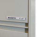 C-Line Magnetic Shelf/Bin Label Holders, Clear, 10 / Pack, CLI87227