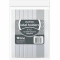 C-Line Magnetic Shelf/Bin Label Holders, Clear, 10 / Box, CLI87247