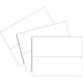 C-Line Inkjet/Laser Name Tents & Holders, White, 8 1/2" x 11", 1 Box, CLI87517