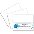 C-Line Inkjet/Laser Name Tents & Holders, White, 8 1/2" x 11", 1 Box, CLI87517