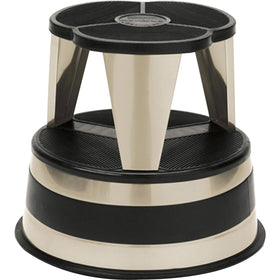 Cramer Kik-Step Original All-Steel Stool, Beige, CRA100119