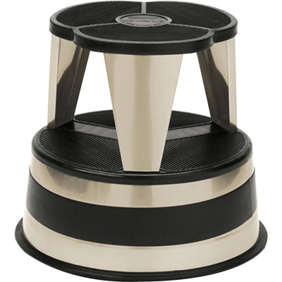 Cramer Kik-Step Original All-Steel Stool, Beige, CRA100119