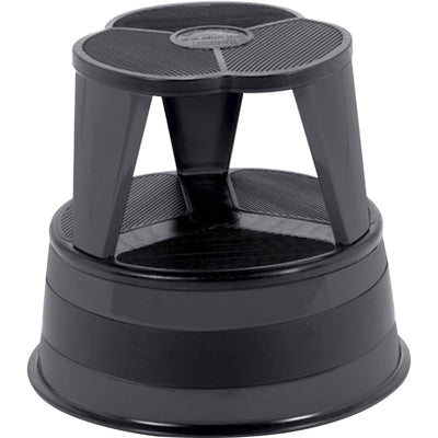 Cramer Kik-Step Original All-Steel Stool, Black, /CT — view 1