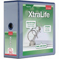 TOPS Cardinal Xtralife ClearVue Locking Slant-D Binder, Blue, 8 1/2" Width x 11" Length, CRD26352