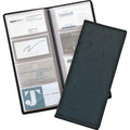 TOPS Cardinal Sewn 96 Card File, Black, CRD34422