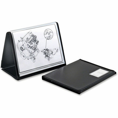 TOPS Cardinal Easel Showfile Presentation Book, Black, 8 1/2" Width x 11" Length, CRD52132