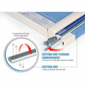 Carl 18" Professional Paper Trimmer, White, CUI12218
