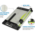 Carl Heavy-Duty 15" Paper Trimmer, Gray, CUI12220