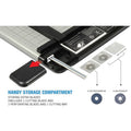 Carl Heavy-Duty Metal Base 18" Paper Trimmer, Gray, CUI12238