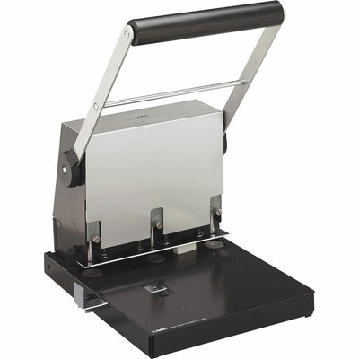 Carl Extra Heavy-duty 3-hole Power Punch, Platinum, CUI63300