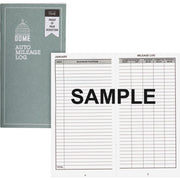 Dome Auto Mileage Log, 1 Each