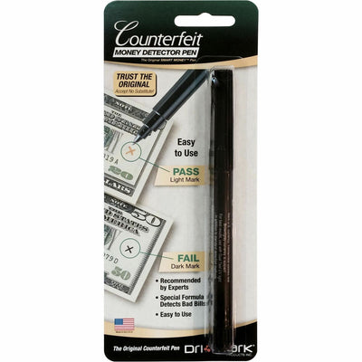 Dri Mark Counterfeit Detector Pen, Black, DRI351B-1