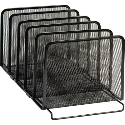 Newell Rolodex Expressions 22141 Mesh Stacking Sorter, Black, ROL22141