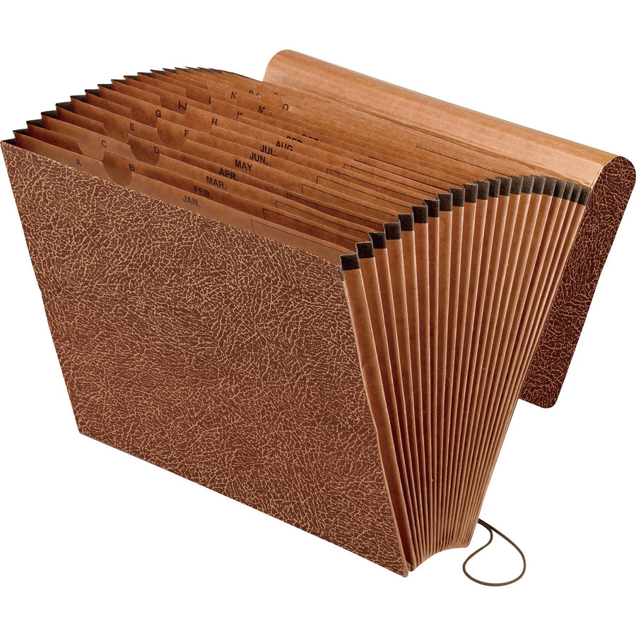 TOPS Pendaflex Recycled Expanding File, Red, 6EA/CT — view 1