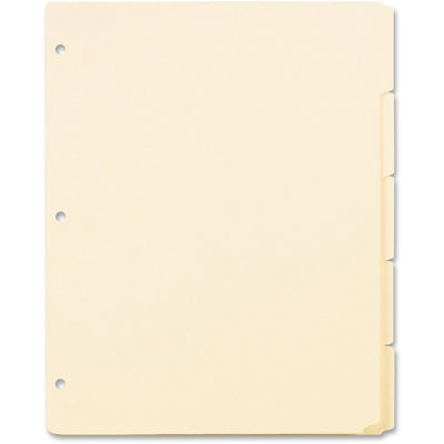 TOPS Oxford Ring Book Index Sheets, Manila, 1 Box — view 1