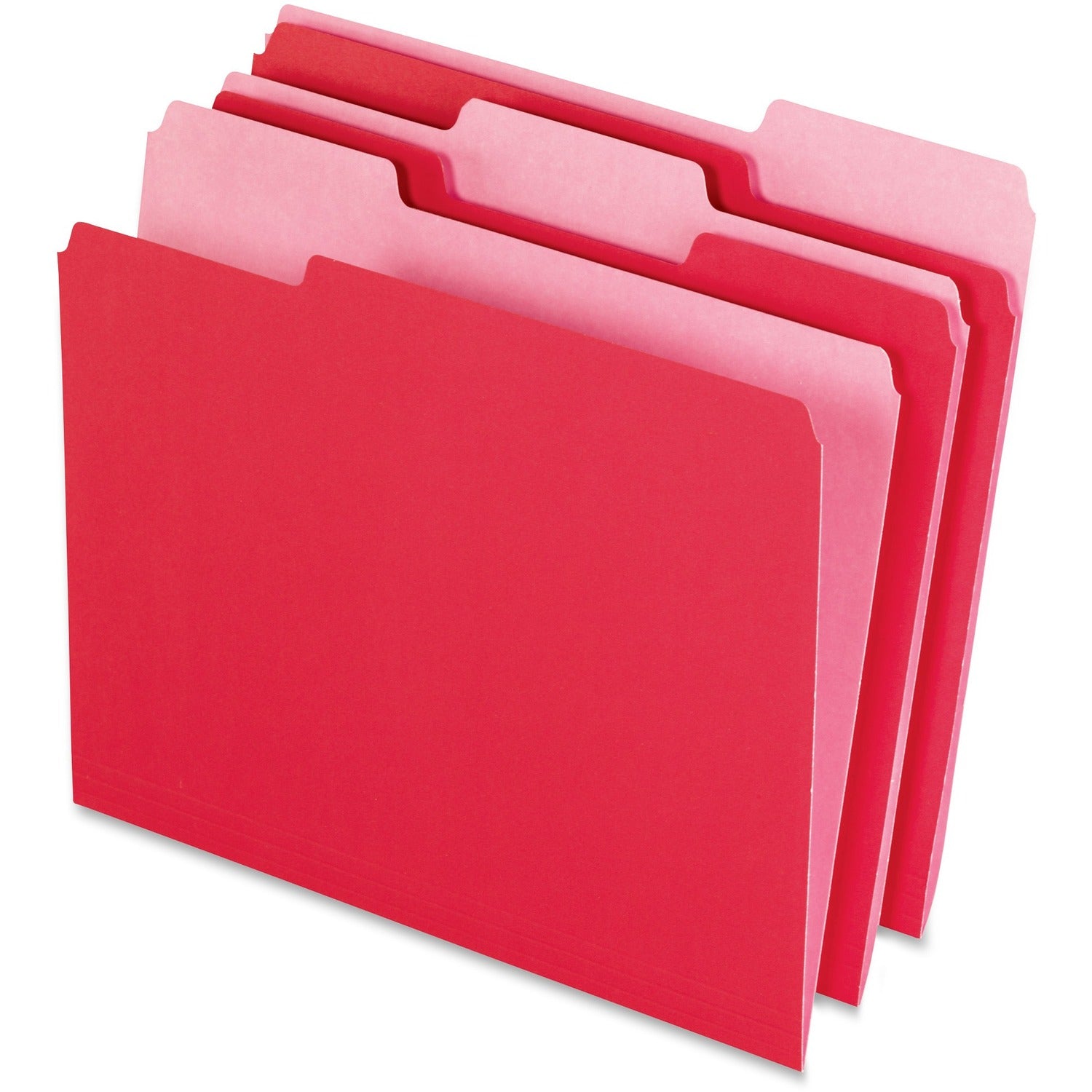 Pendaflex 1/3 Tab Cut Letter Recycled Top Tab File Folder, 1 Box