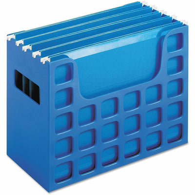 TOPS Pendaflex Plastic Desktop Letter Hanging File, Blue, PFX23011