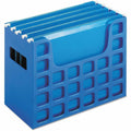TOPS Pendaflex Plastic Desktop Letter Hanging File, Blue, PFX23011