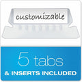 TOPS Pendaflex Plastic Desktop Letter Hanging File, Blue, PFX23011