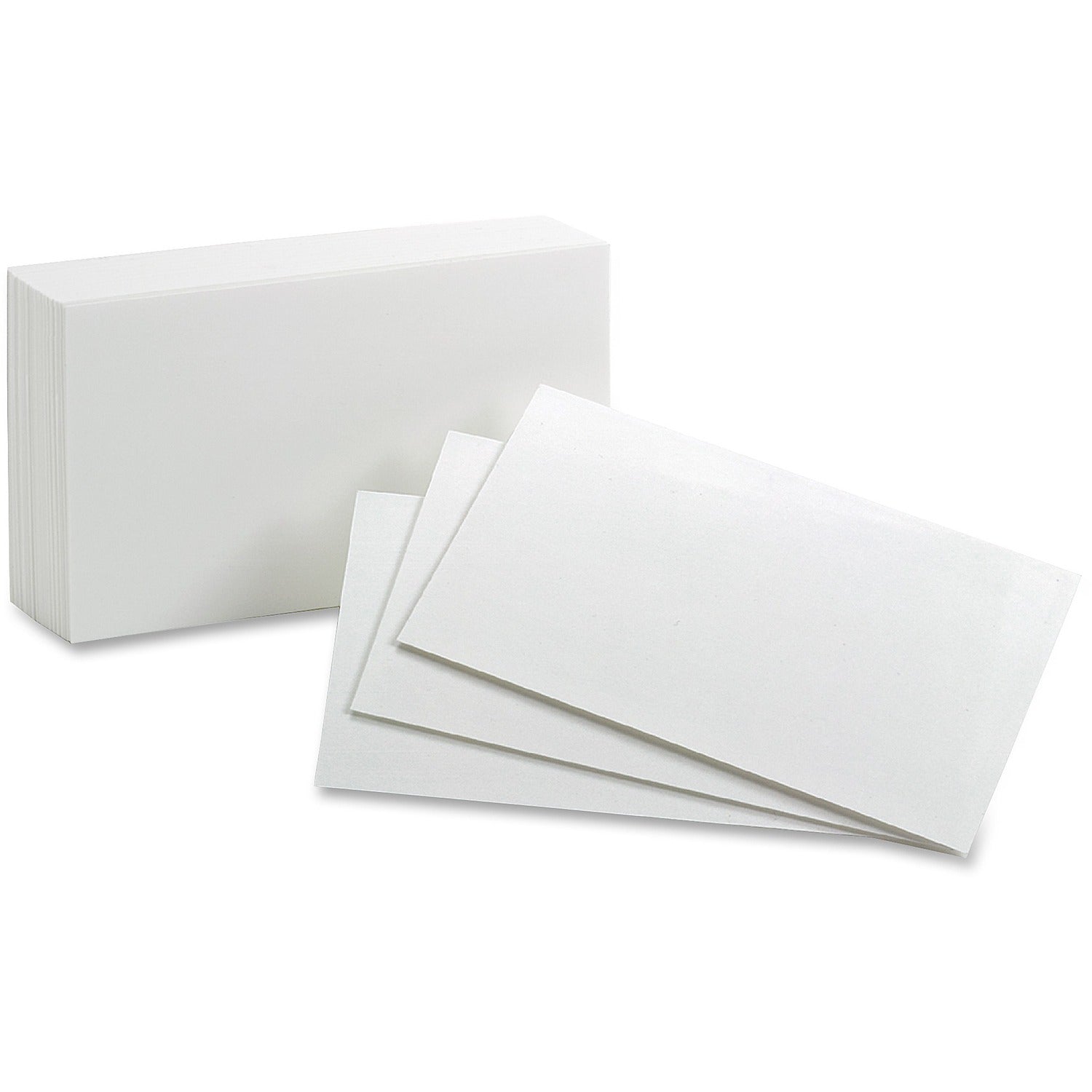 Oxford Plain Index Cards, 1 Pack
