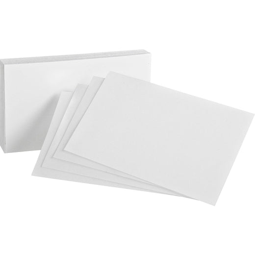 Oxford Plain Index Cards, 1 Pack