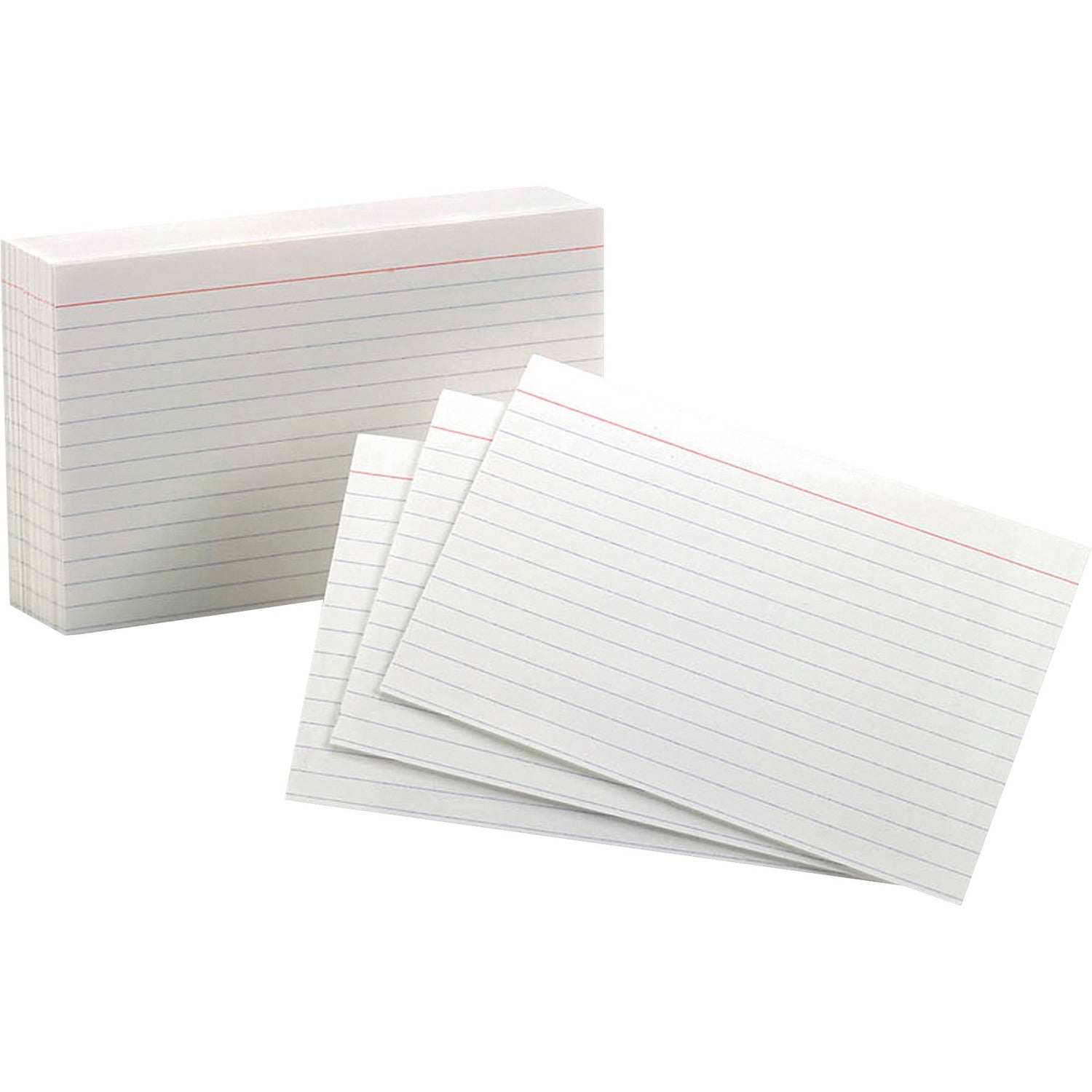 Oxford Top Quality Ruled Index Cards, 1 Pack