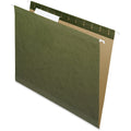 TOPS Pendaflex 1/3 Tab Cut Letter Recycled Hanging Folder, Standard Green, 8 1/2" Width x 11" Length, 25 / Box, PFX415213