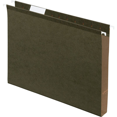 TOPS Pendaflex Letter Recycled Hanging Folder, Standard Green, 8 1/2" Width x 11" Length, 25 / Box — view 1
