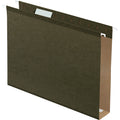 TOPS Pendaflex Letter Recycled Hanging Folder, Standard Green, 8 1/2" Width x 11" Length, 25 / Box, PFX4152X2