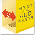 TOPS Pendaflex Letter Hanging Folder, Yellow, 8 1/2" Width x 11" Length, 25 / Box, PFX4152X2YEL