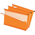 TOPS Pendaflex 1/5 Tab Cut Legal Recycled Hanging Folder, Orange, 8 1/2" Width x 14" Length, 25 / Box, PFX415315ORA
