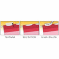TOPS Pendaflex Ready-Tab 1/3 Tab Cut Letter Recycled Hanging Folder, Assorted, 8 1/2" Width x 11" Length, 25 / Box, PFX42621