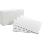 Oxford Plain Index Cards, 1 Pack