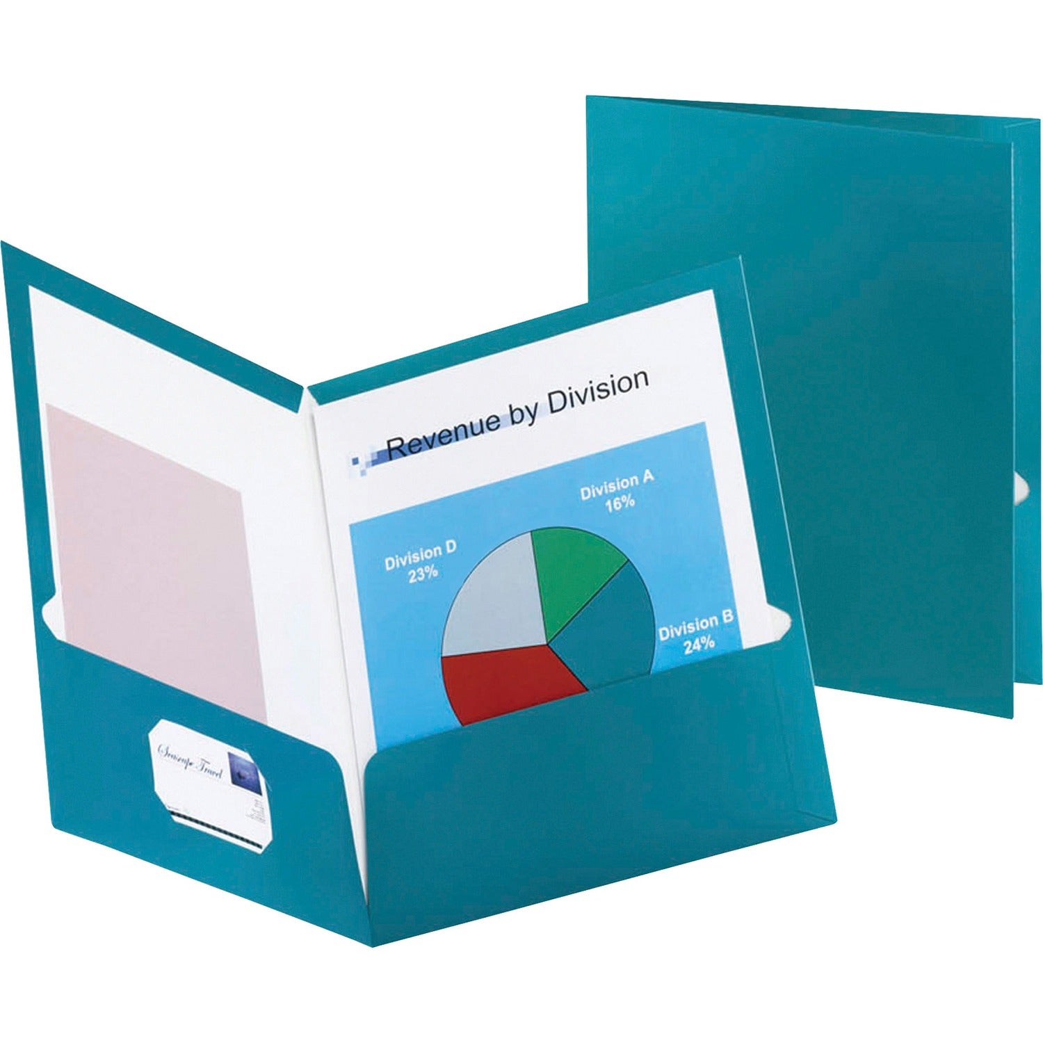 Oxford Letter Pocket Folder, 1 Box