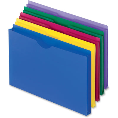 TOPS Pendaflex Legal File Jacket, Purple, 8 1/2" Width x 14" Length, 5 / Pack — view 1