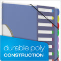 TOPS Pendaflex Translucent Poly Project Sorter, Multicolor, PFX50995